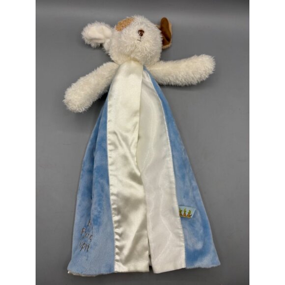 Bunnies By The Bay Blue Puppy Plush Lovey Blanket Best Friend Skipit - Picture 1 of 5